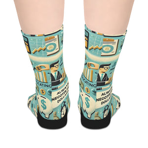 AND INC Crew Socks