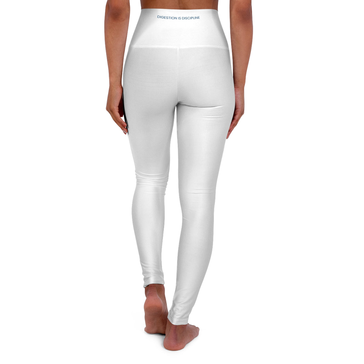 DID High Waisted Yoga Leggings - DIGESTION IS DISCIPLINE