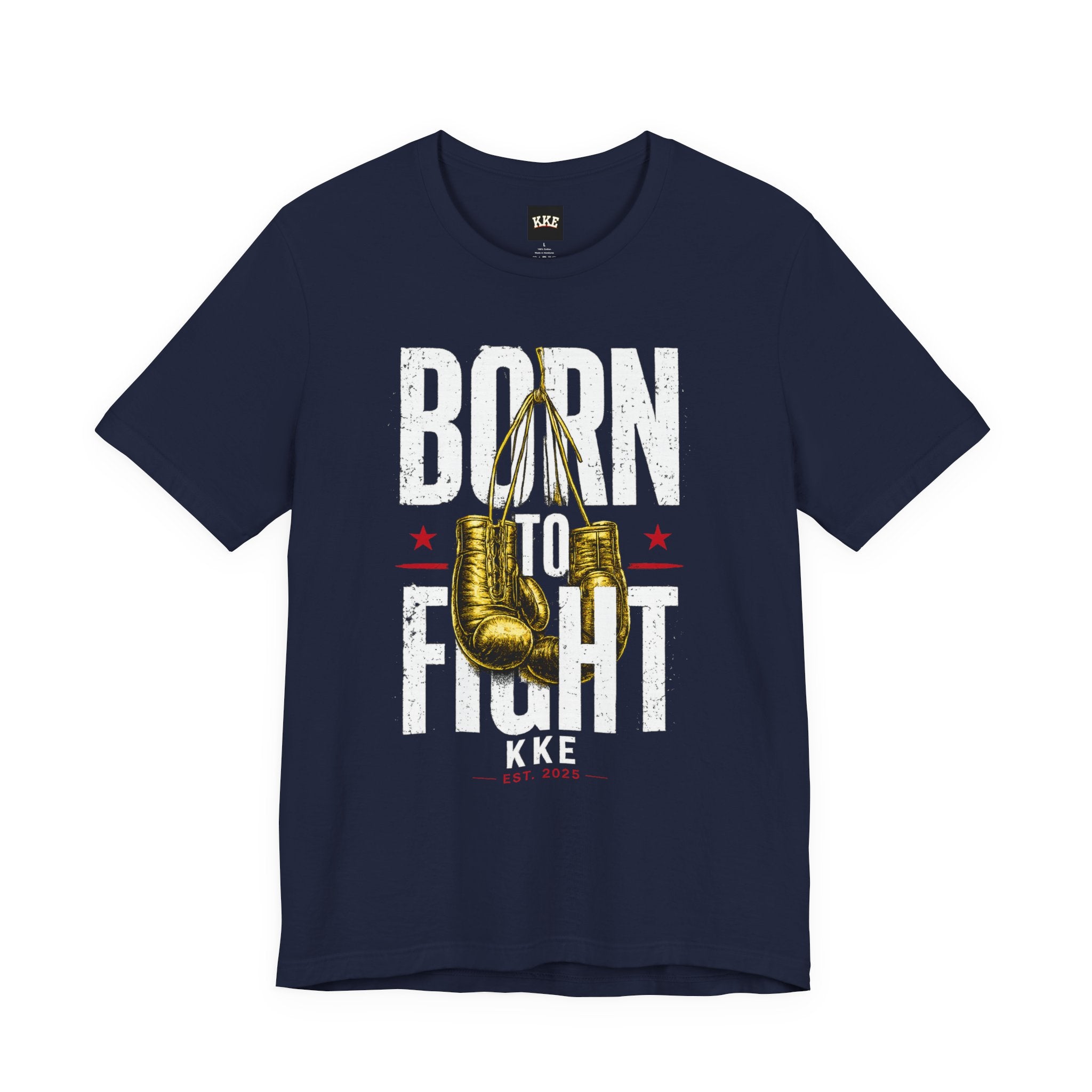 Born to Fight – Never Back Down Boxing T-Shirt
