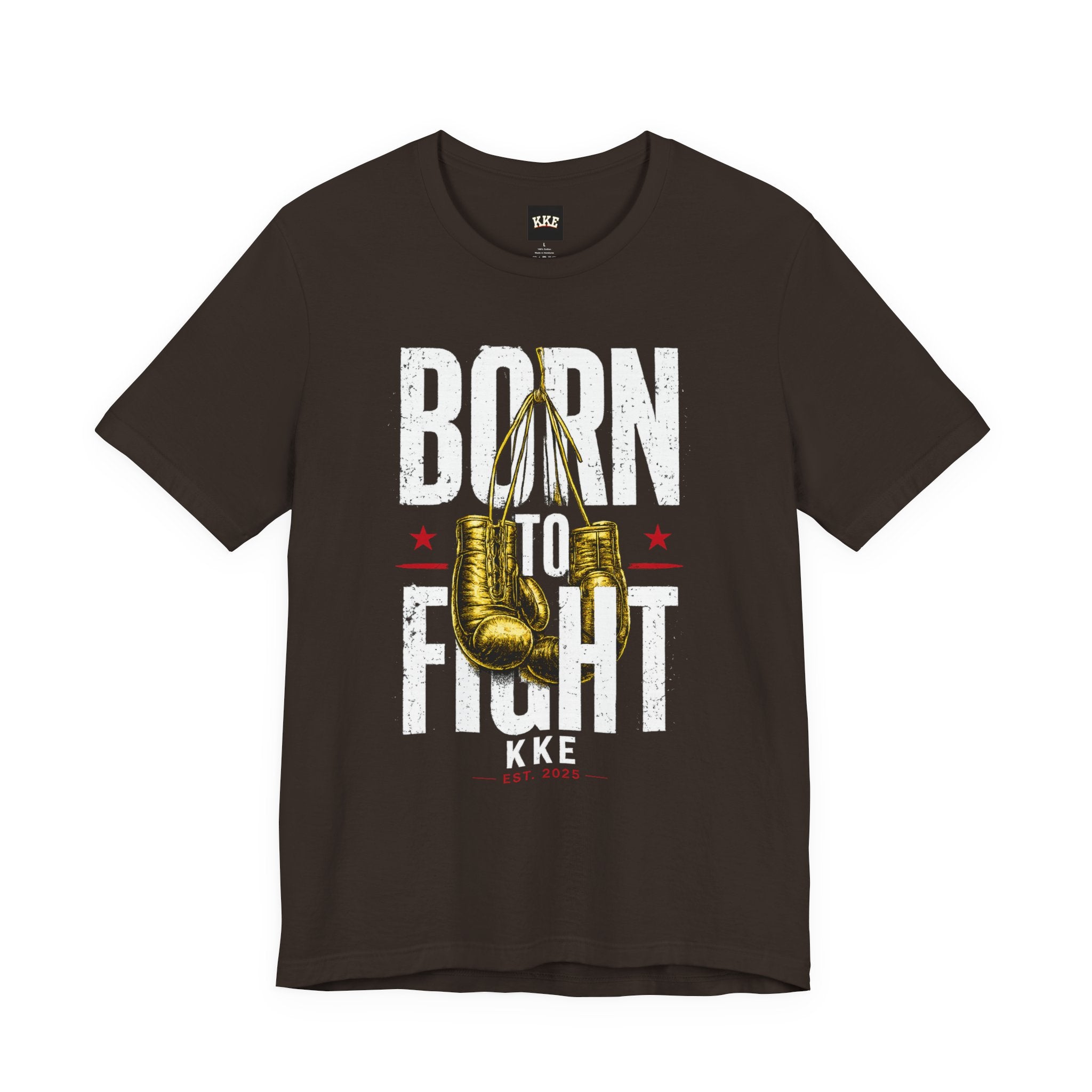 Born to Fight – Never Back Down Boxing T-Shirt
