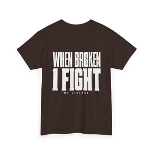 Forged by Pressure Boxing T-Shirt - When Broken, I Fight
