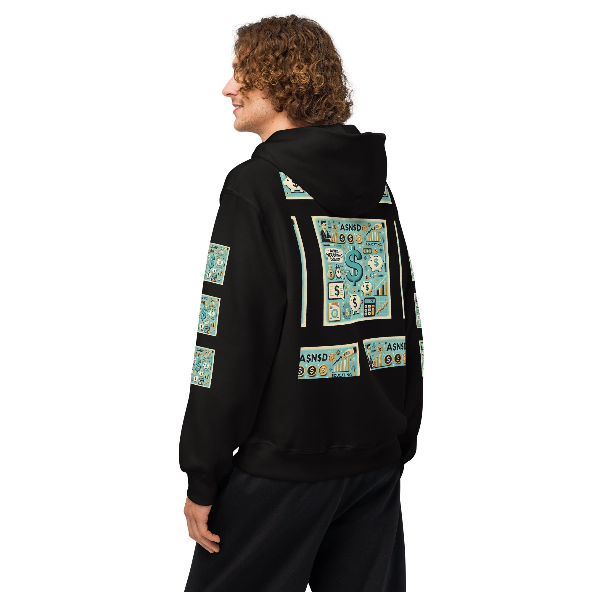 AND INC "Always Negotiating Dollars" Premium Pullover Hoodie