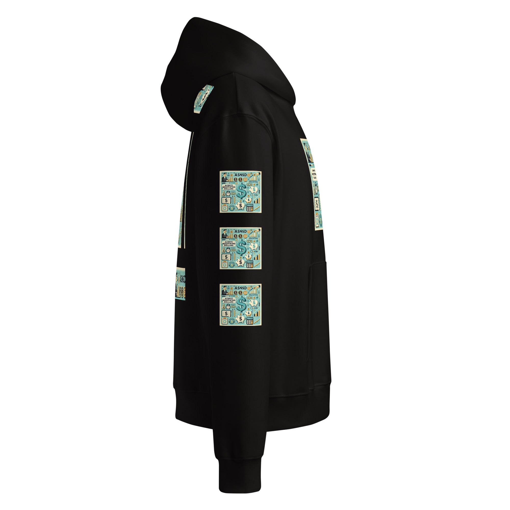 AND INC "Always Negotiating Dollars" Premium Pullover Hoodie