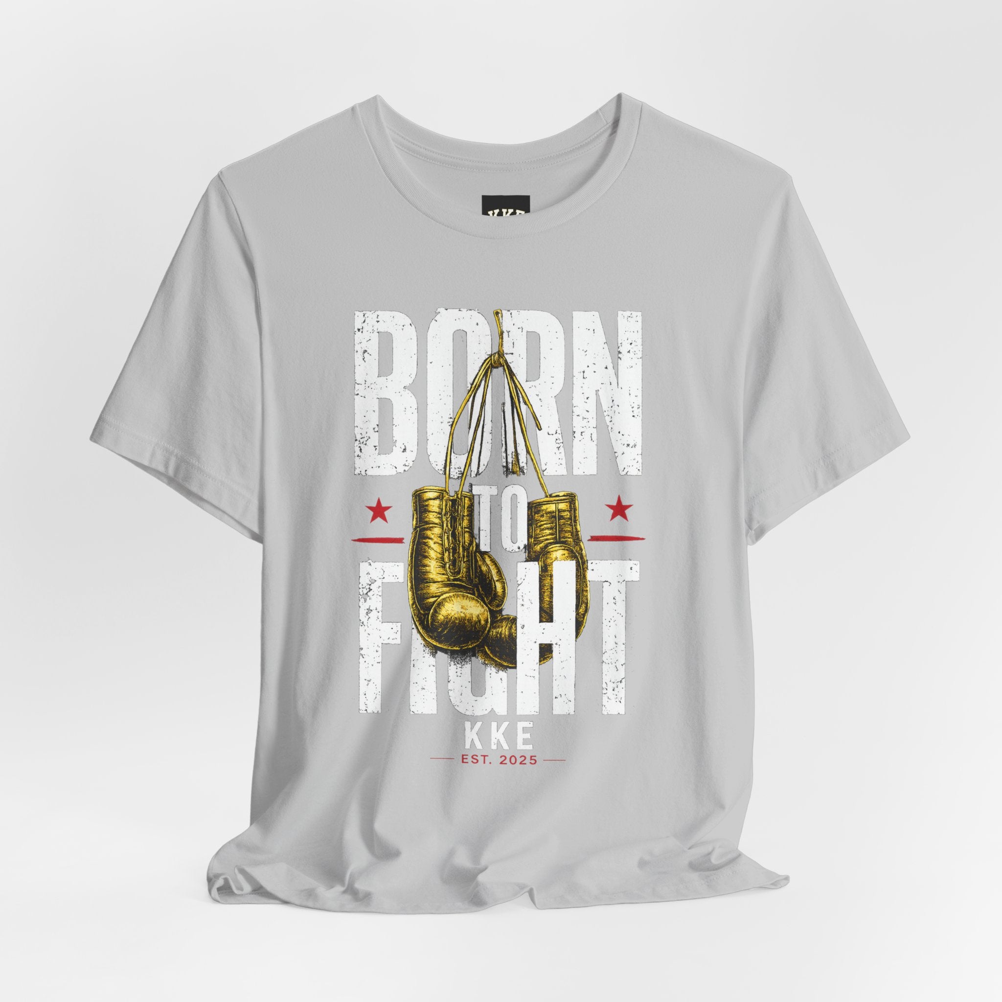 Born to Fight – Never Back Down Boxing T-Shirt
