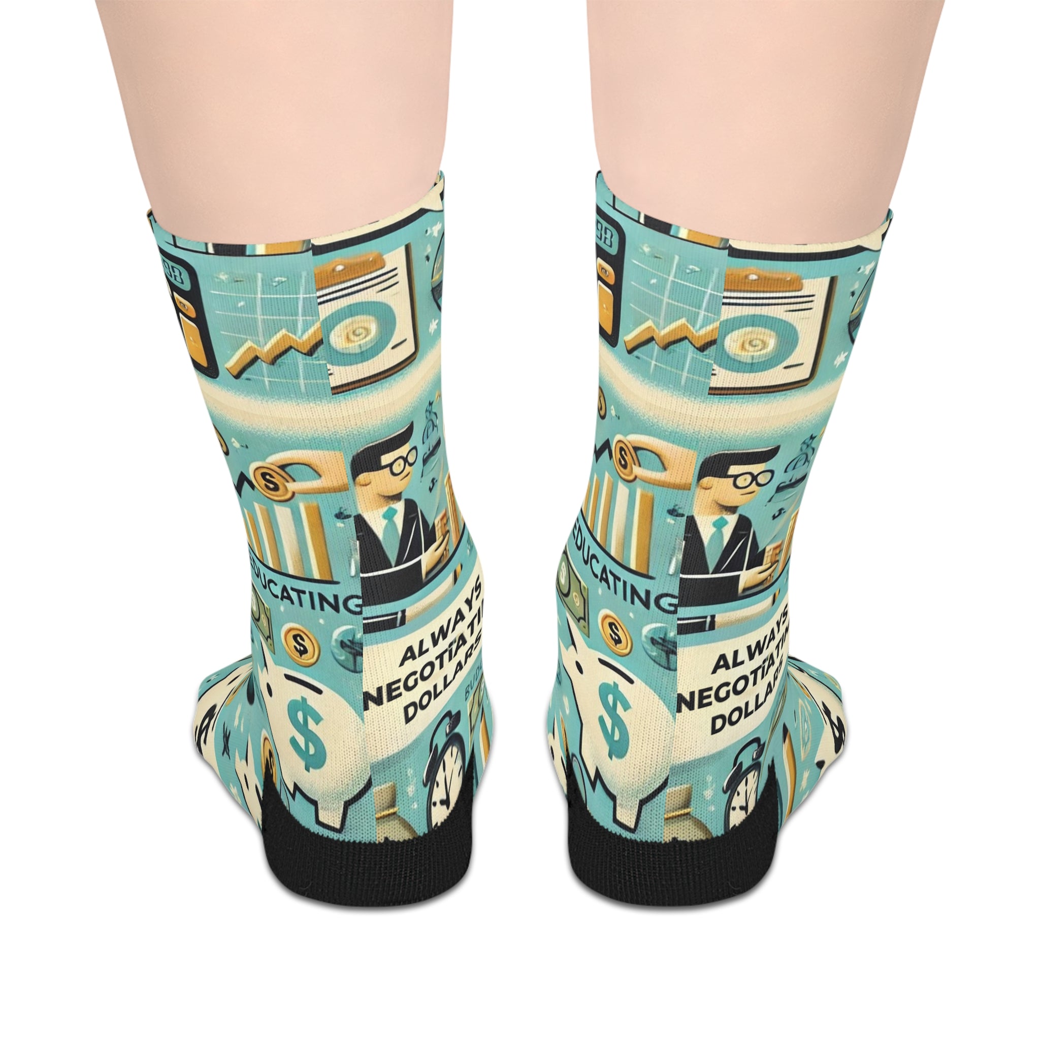 AND INC Crew Socks