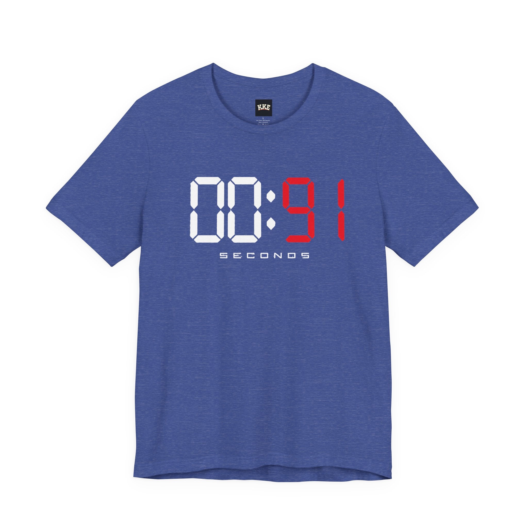 00:91 Seconds – Every Second Counts Boxing T-Shirt