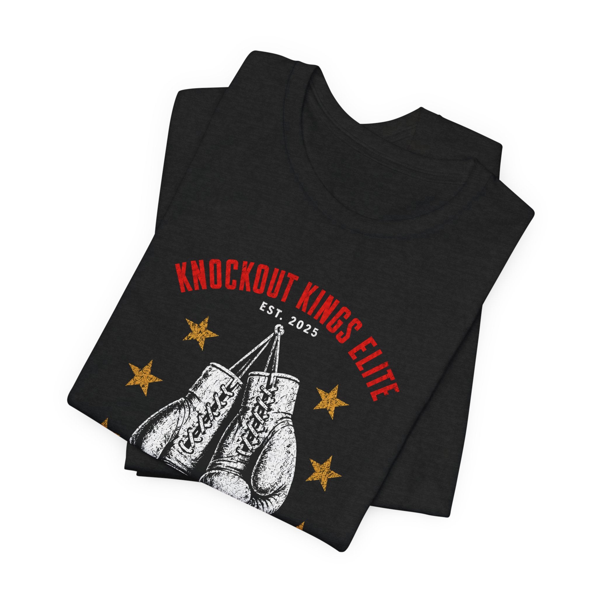 Knockout Kings Elite – Built for Fighters Boxing T-Shirt