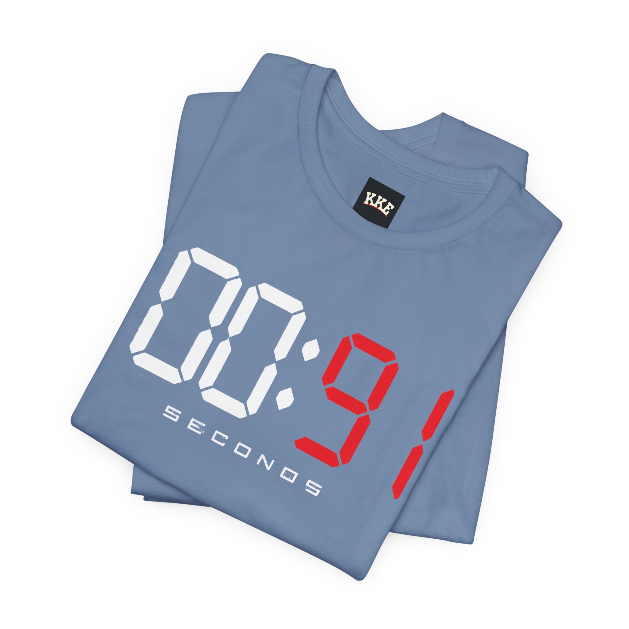00:91 Seconds – Every Second Counts Boxing T-Shirt