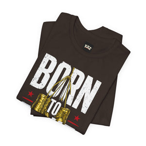 Born to Fight – Never Back Down Boxing T-Shirt
