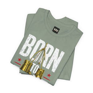 Born to Fight – Never Back Down Boxing T-Shirt