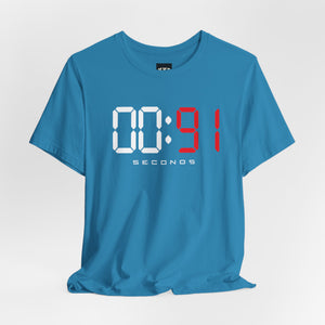 00:91 Seconds – Every Second Counts Boxing T-Shirt