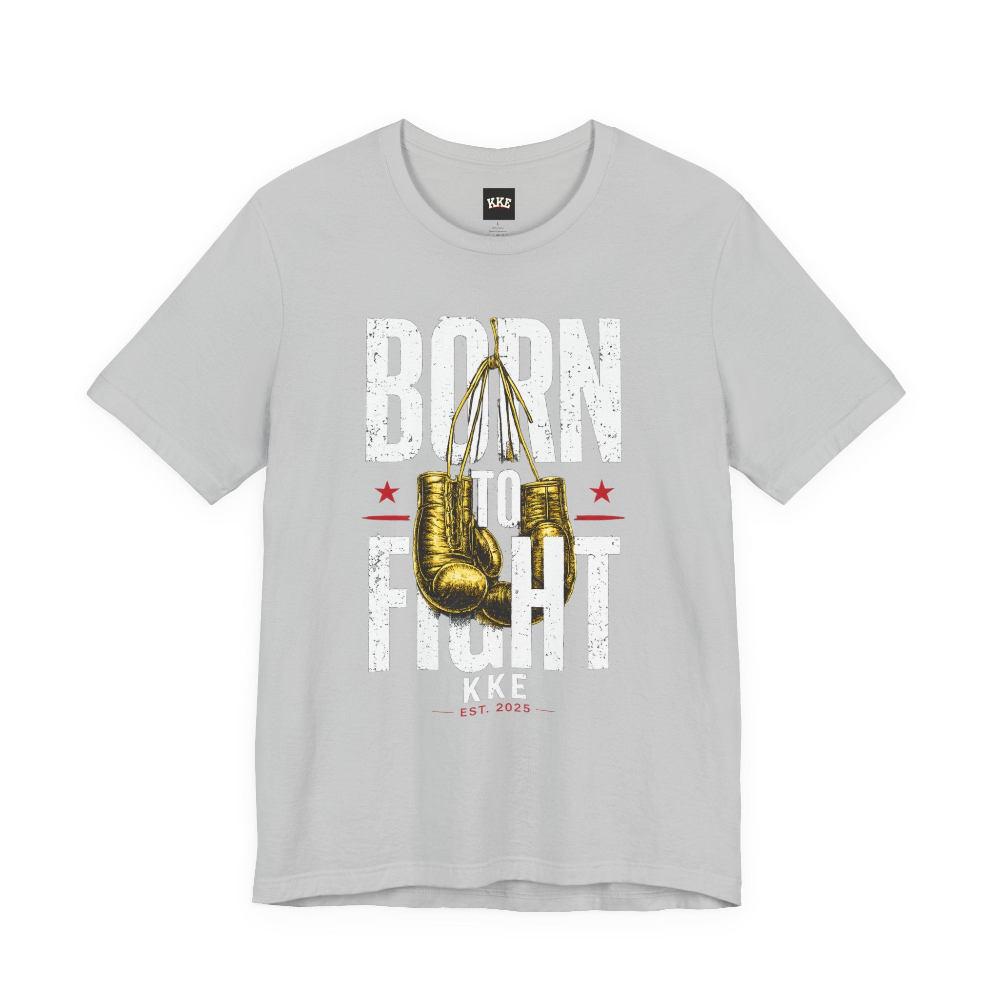 Born to Fight – Never Back Down Boxing T-Shirt