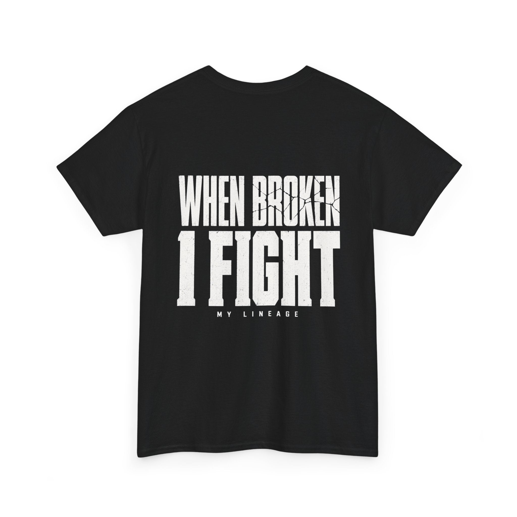 Forged by Pressure Boxing T-Shirt - When Broken, I Fight