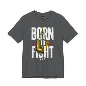 Born to Fight – Never Back Down Boxing T-Shirt