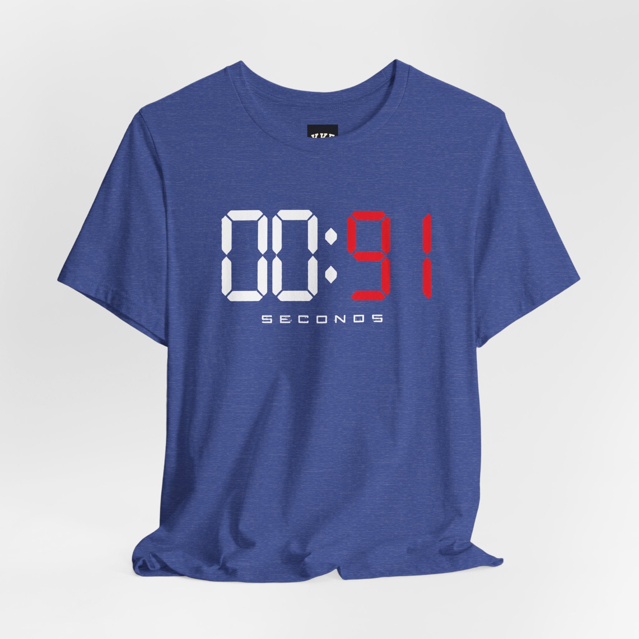 00:91 Seconds – Every Second Counts Boxing T-Shirt