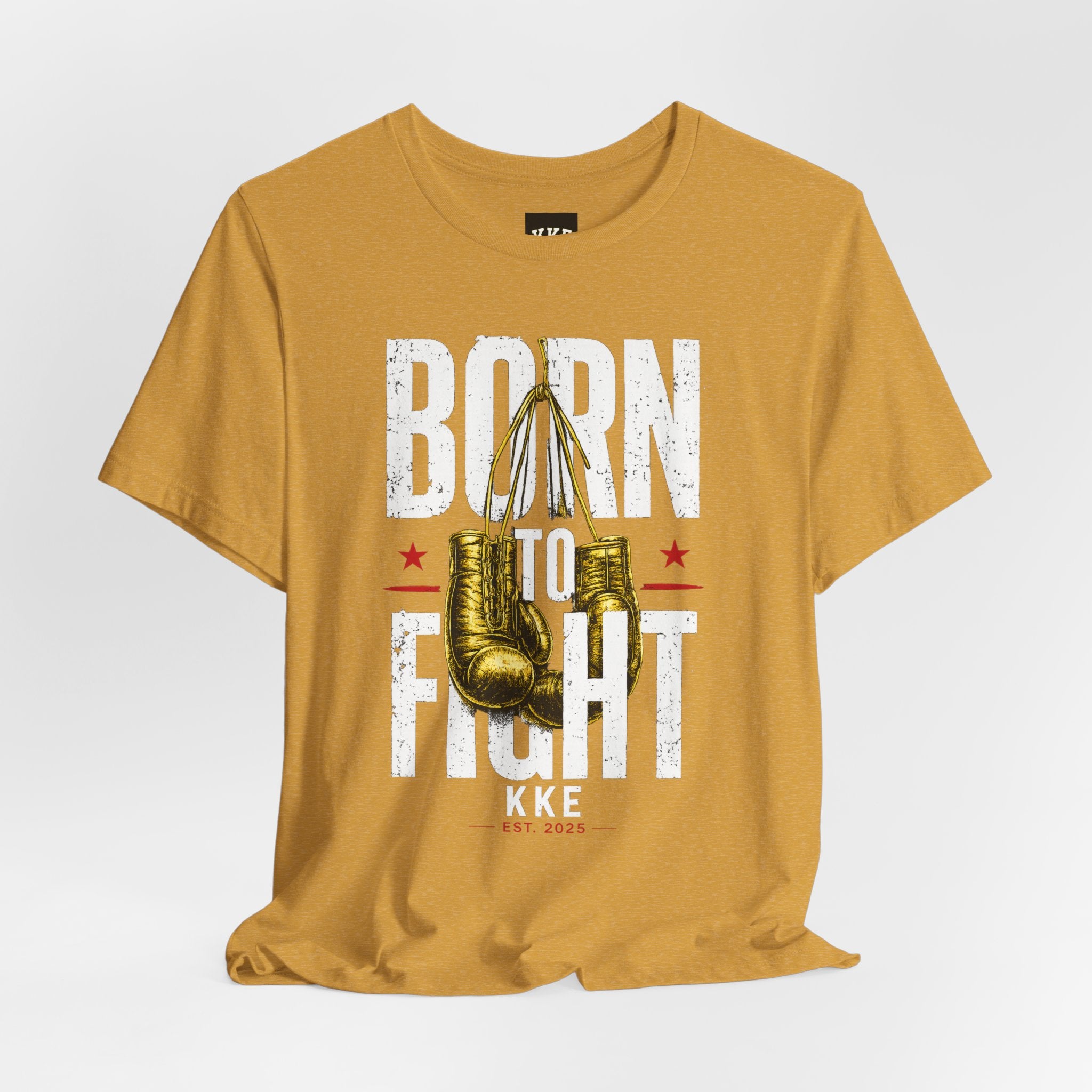 Born to Fight – Never Back Down Boxing T-Shirt