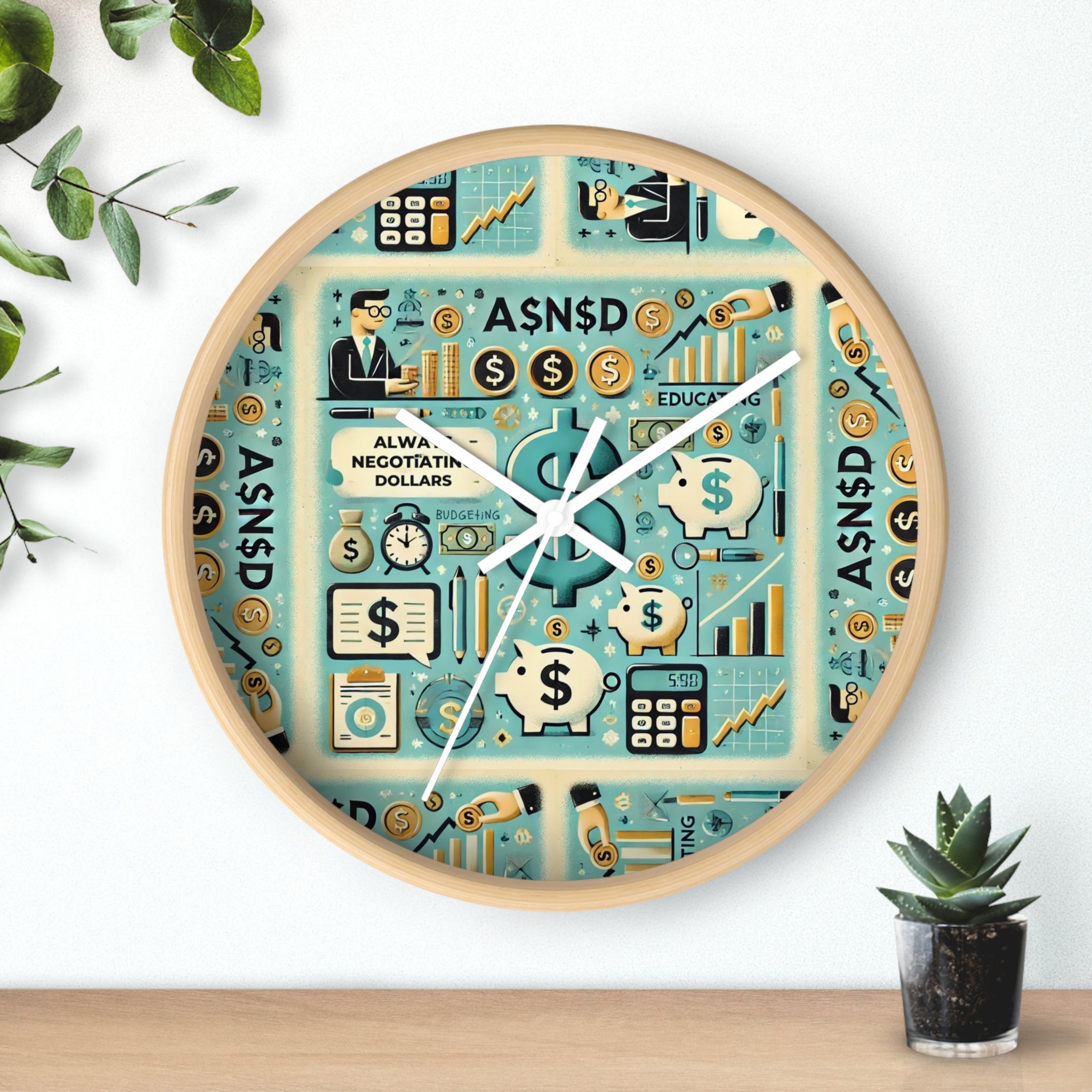 AND INC Wall Clock