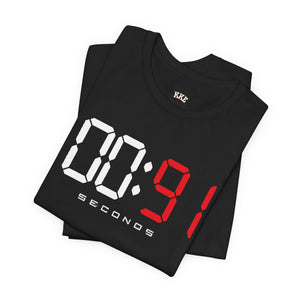 00:91 Seconds – Every Second Counts Boxing T-Shirt