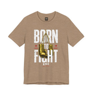 Born to Fight – Never Back Down Boxing T-Shirt