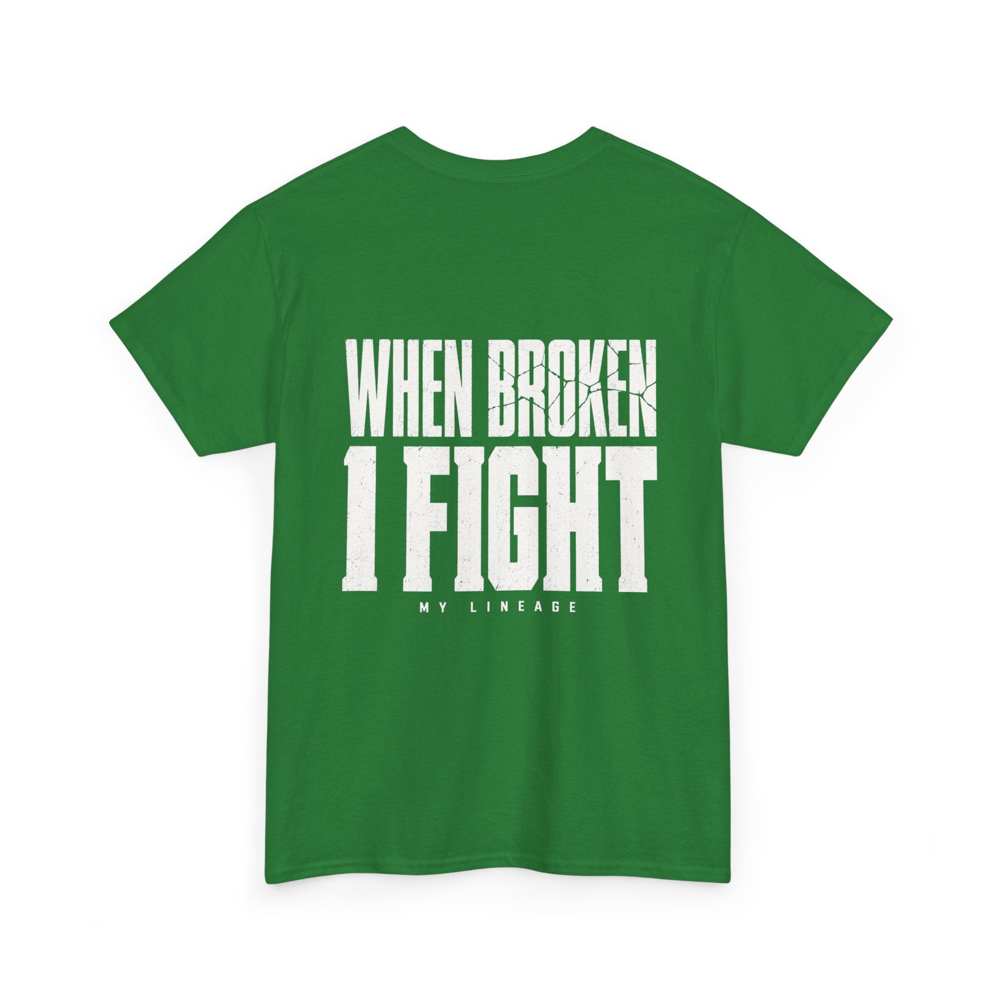 Forged by Pressure Boxing T-Shirt - When Broken, I Fight