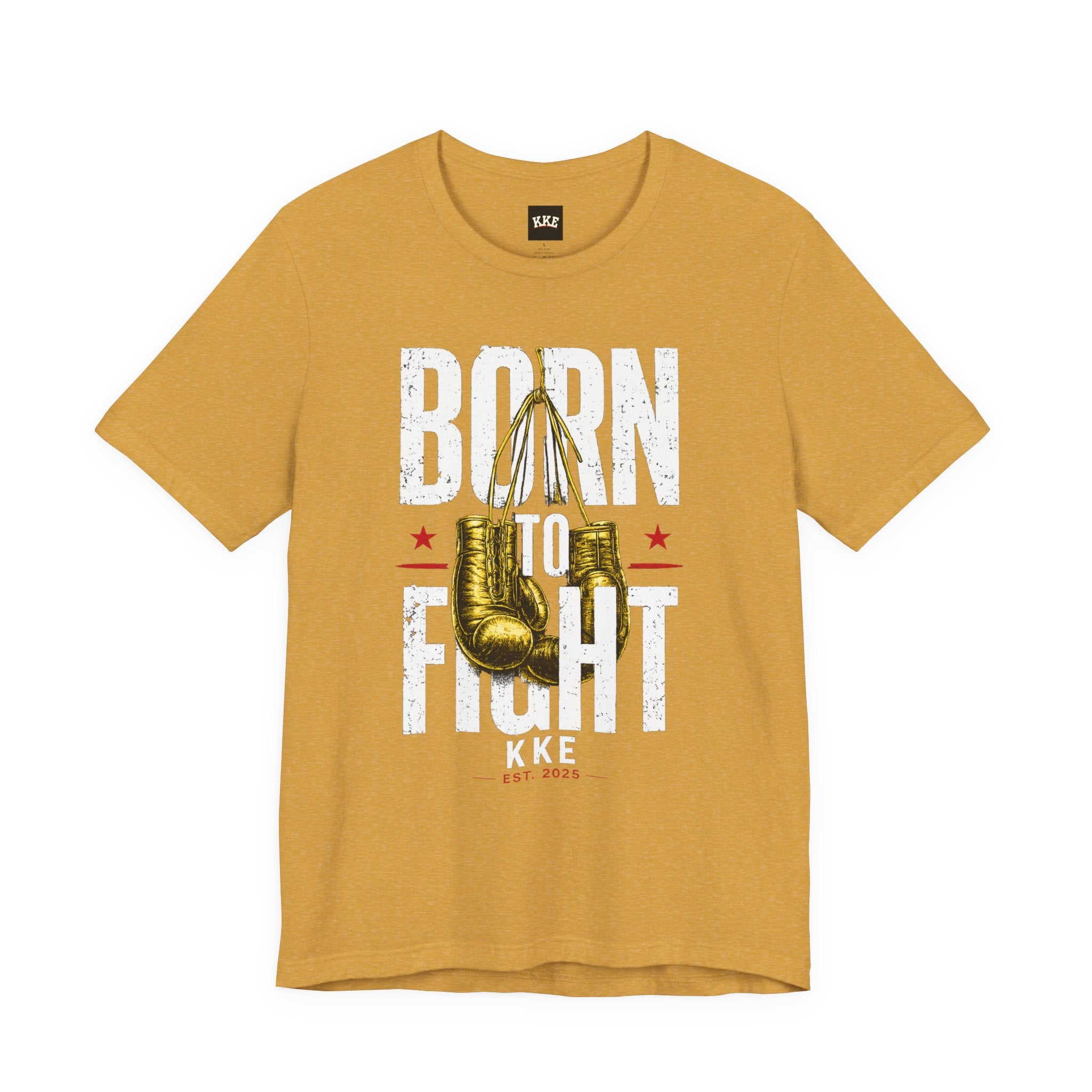 Born to Fight – Never Back Down Boxing T-Shirt
