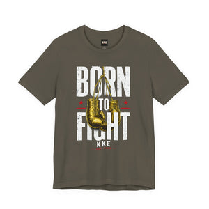 Born to Fight – Never Back Down Boxing T-Shirt