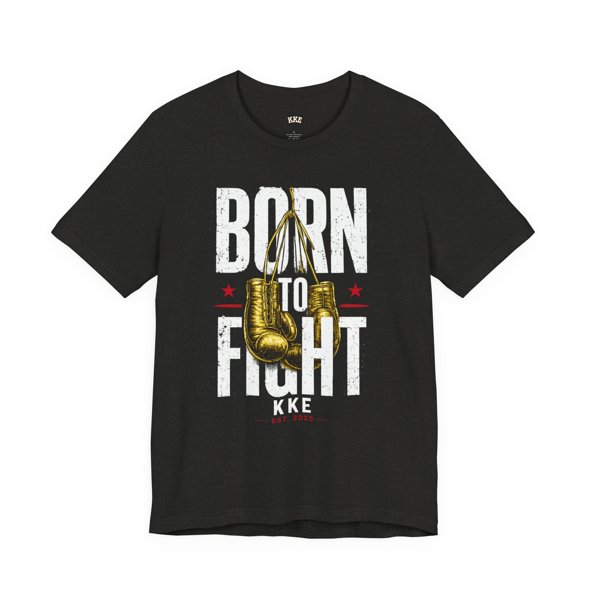 Born to Fight – Never Back Down Boxing T-Shirt