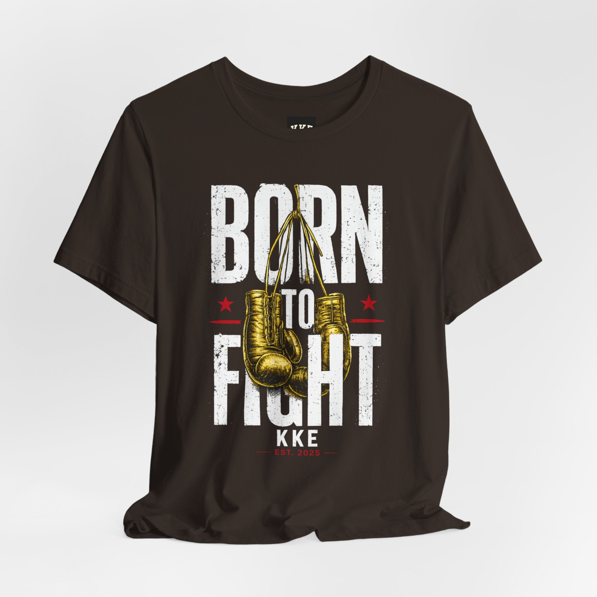 Born to Fight – Never Back Down Boxing T-Shirt