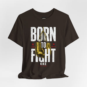 Born to Fight – Never Back Down Boxing T-Shirt