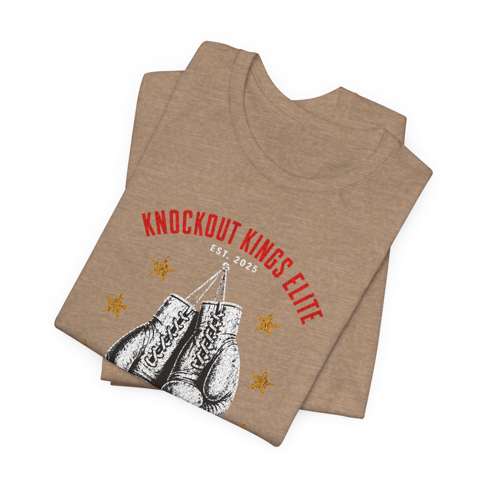 Knockout Kings Elite – Built for Fighters Boxing T-Shirt