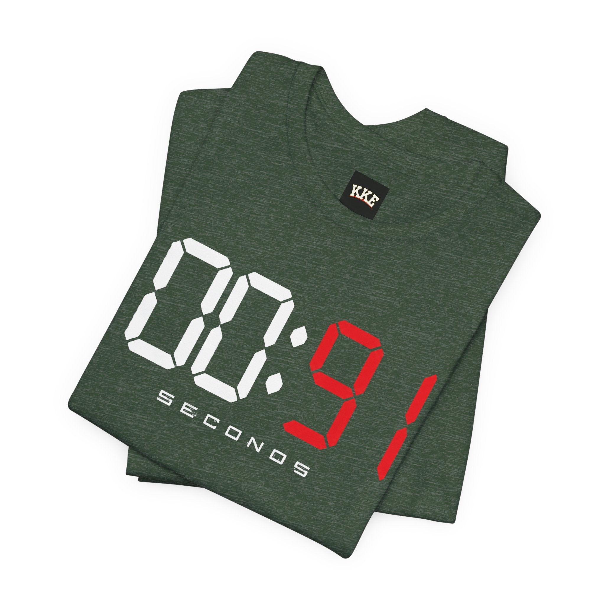 00:91 Seconds – Every Second Counts Boxing T-Shirt
