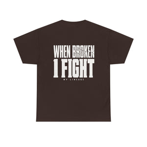 Forged by Pressure Boxing T-Shirt - When Broken, I Fight