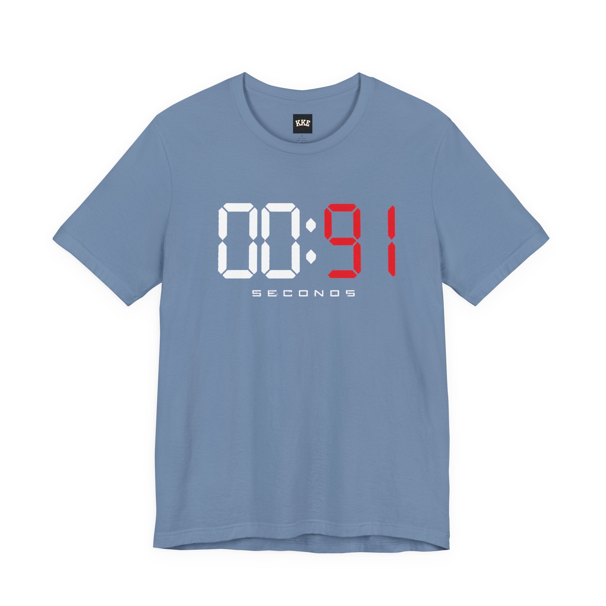 00:91 Seconds – Every Second Counts Boxing T-Shirt