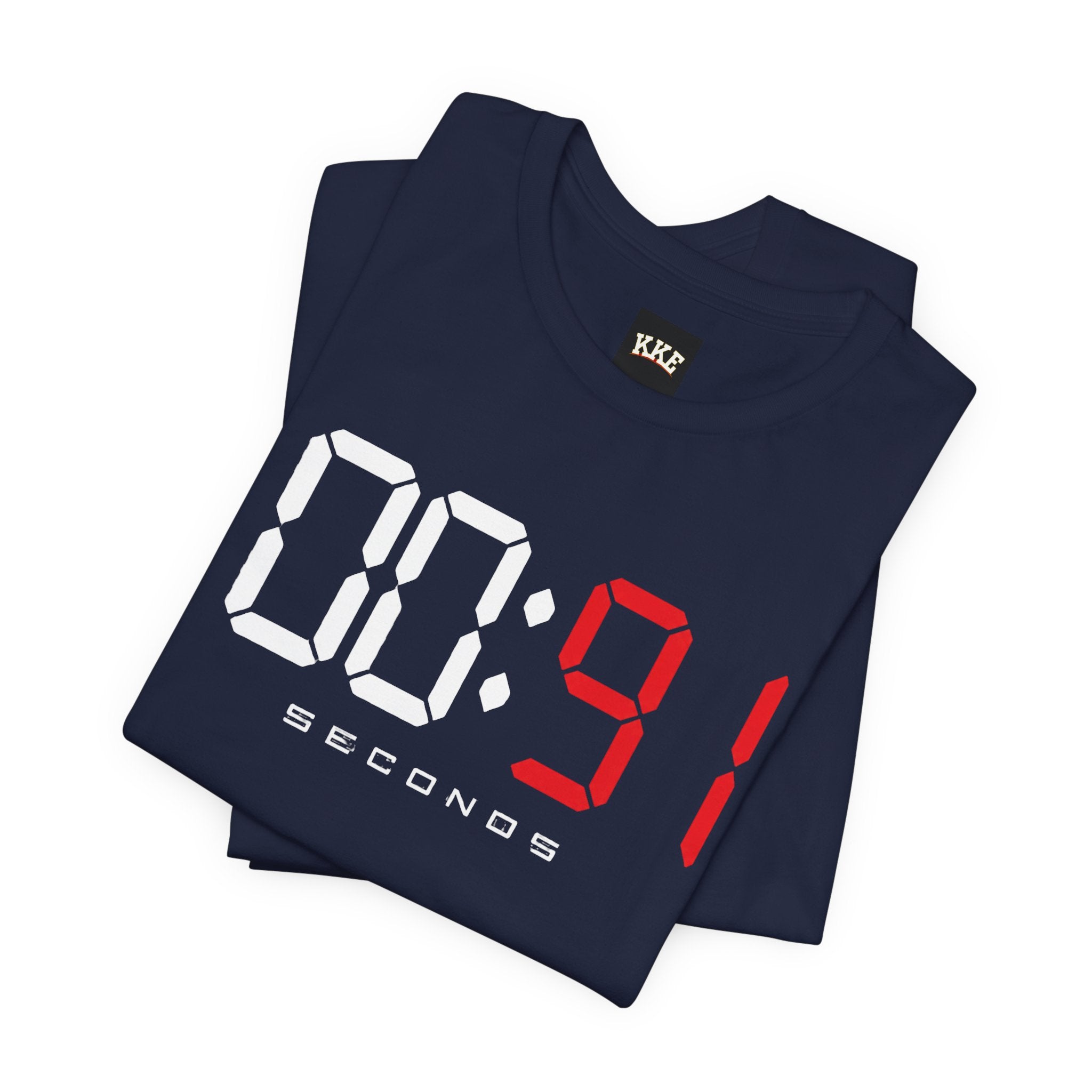 00:91 Seconds – Every Second Counts Boxing T-Shirt