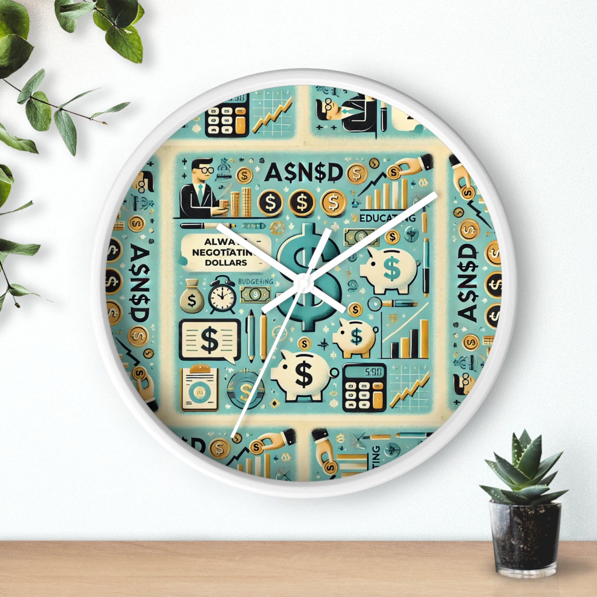 AND INC Wall Clock