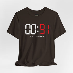 00:91 Seconds – Every Second Counts Boxing T-Shirt