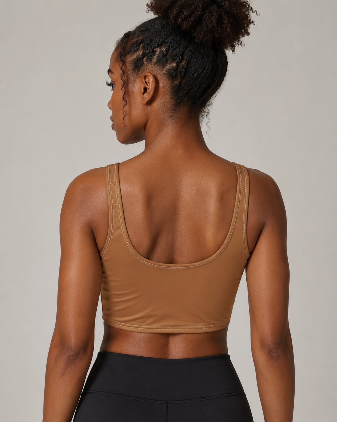 Polyester Sports Bra (AOP)