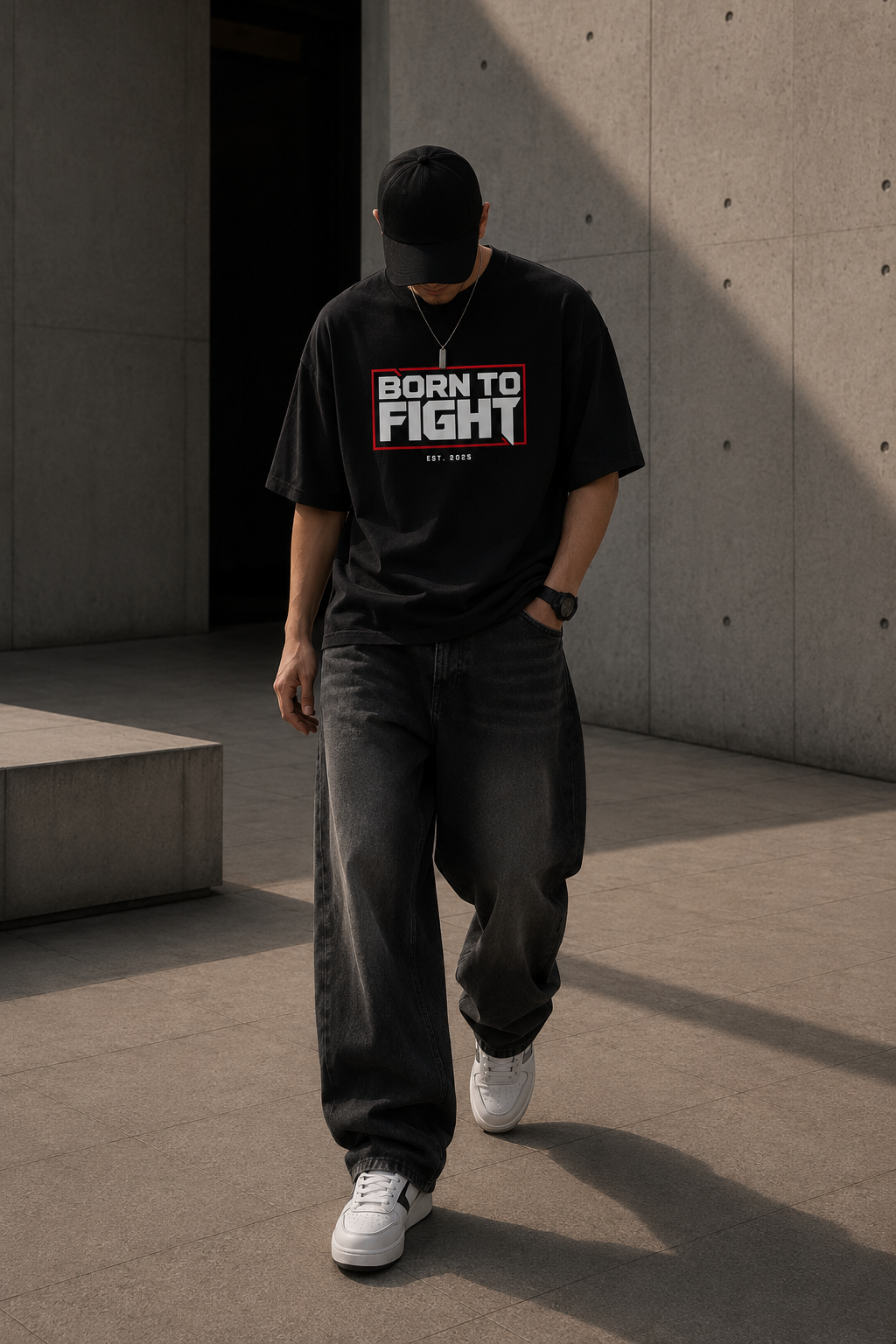 Born to Fight Boxing T-Shirt