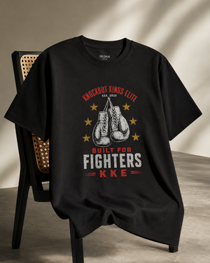 Knockout Kings Elite – Built for Fighters Boxing T-Shirt