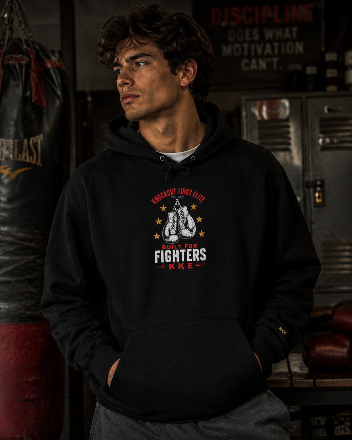 Knockout Kings Elite – Built for Fighters Boxing Hoodie