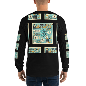 AND INC "Always Negotiating Dollars" Long Sleeve Tee