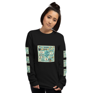 AND INC "Always Negotiating Dollars" Long Sleeve Tee